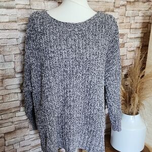 American Eagle Dark Gray Knit Sweater